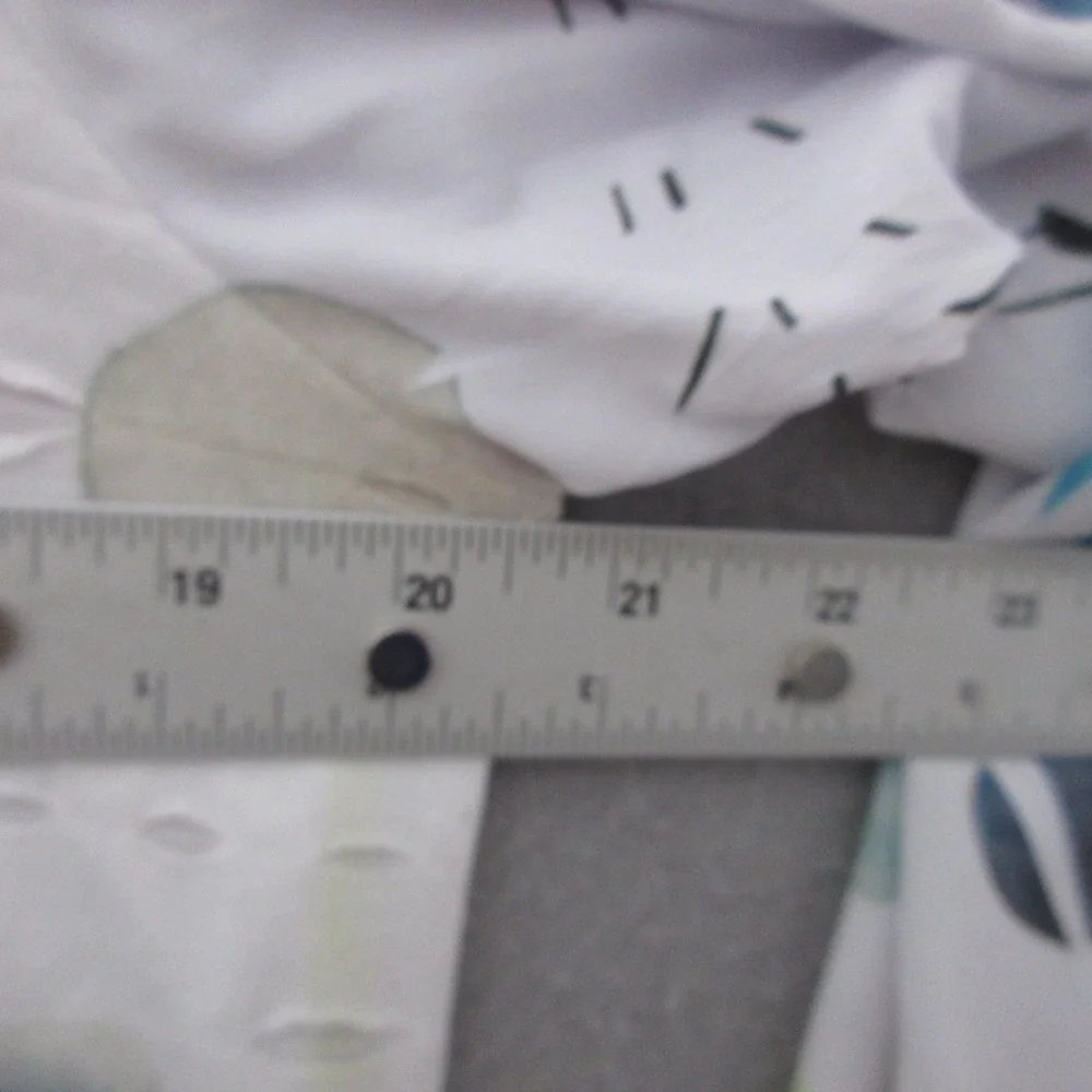 Jess & Jane Top Tunic Medium Colorful Geometric Distressed Art to Wear Lagenlook - Picture 7 of 12